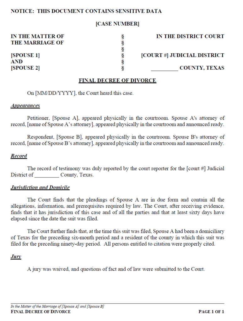 A peaceful person reflecting on their future after obtaining a divorce decree