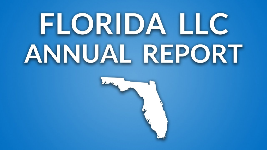 Successfully filing the 2026 Florida Annual Report online